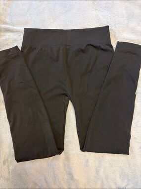 Ladies Hathaway Sport Black Stretch Lined Leggings